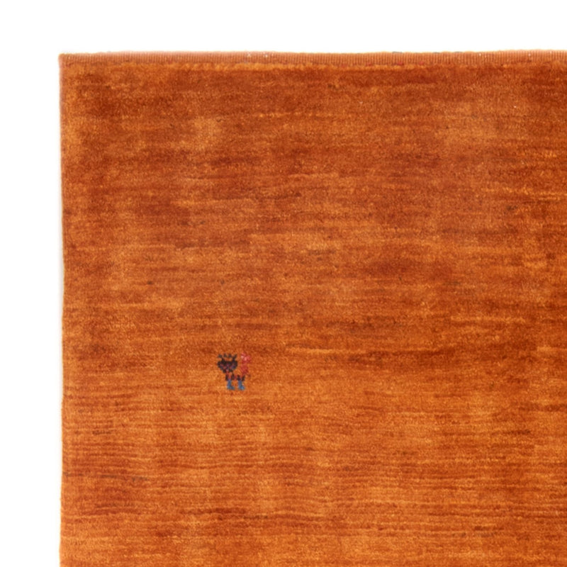 Tapete Gabbeh - Persa - 155 x 112 cm - terracotta