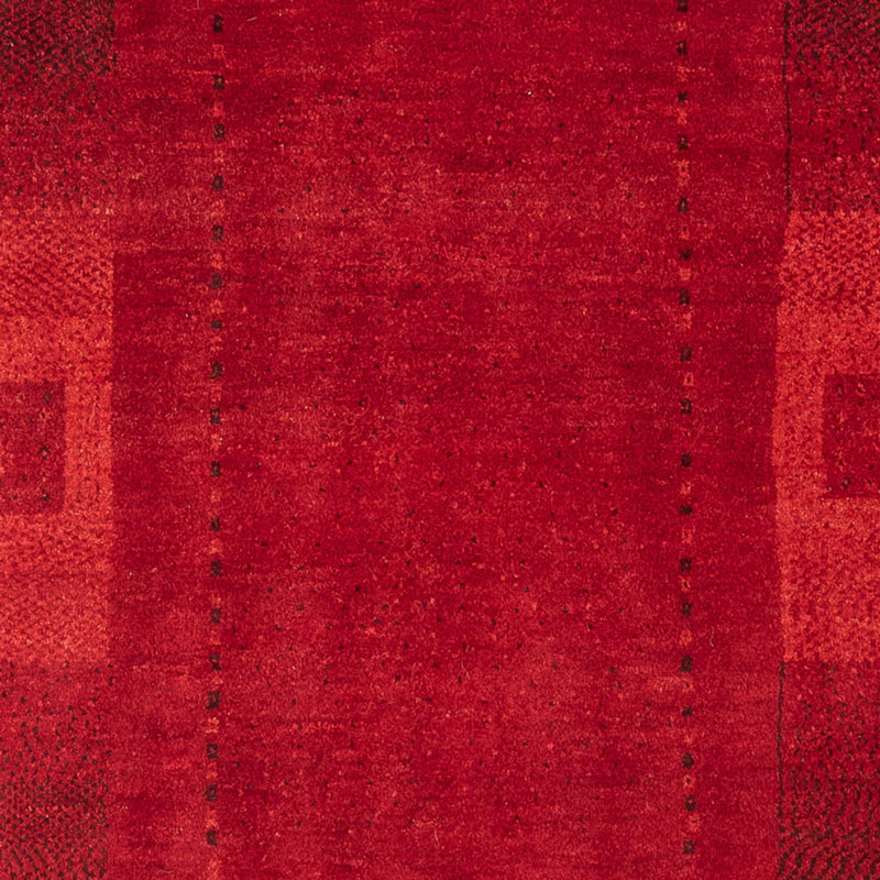 Tapete Gabbeh persa 127x180cm - Tapete persa de lã - vermelho escuro