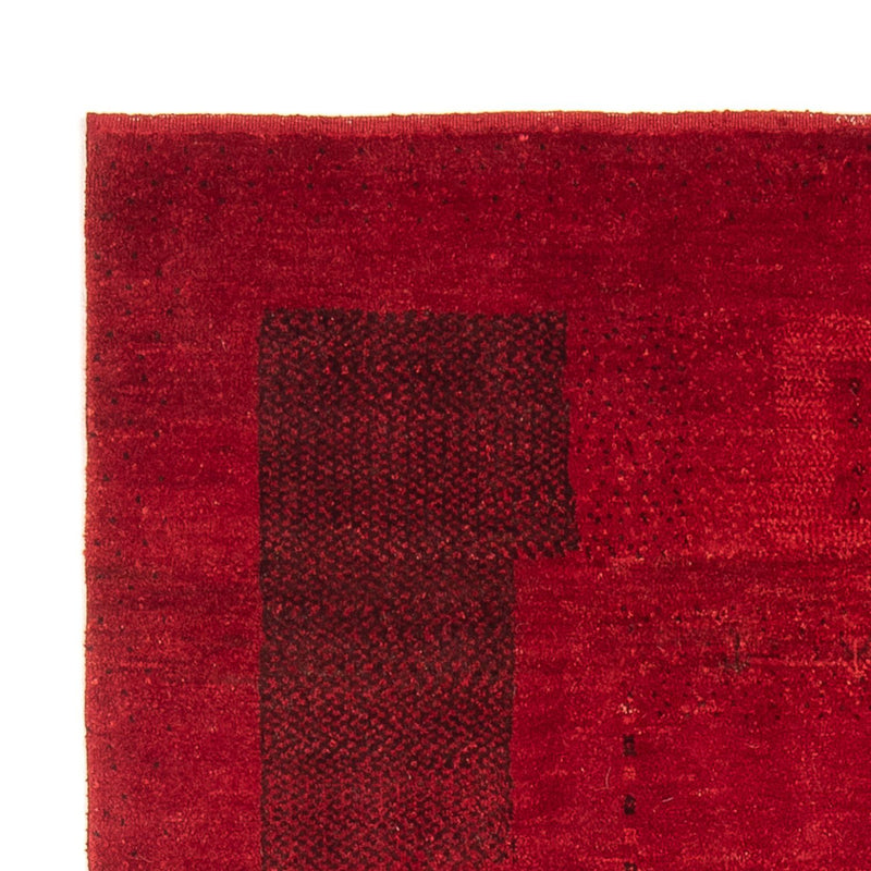 Tapete Gabbeh persa 127x180cm - Tapete persa de lã - vermelho escuro