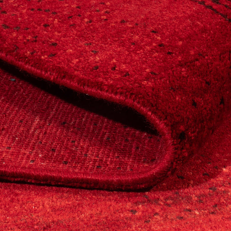 Tapete Gabbeh persa 127x180cm - Tapete persa de lã - vermelho escuro