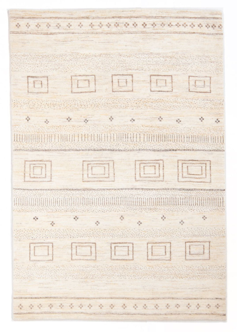 Tapete Gabbeh - Persa - 175 x 120 cm - bege claro
