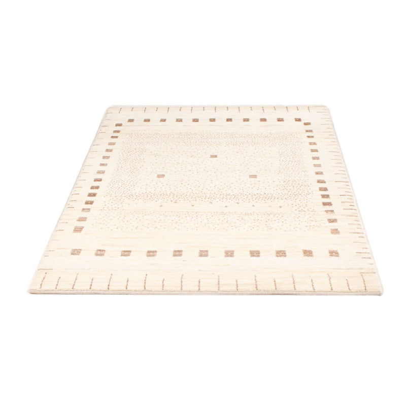 Tapete Gabbeh - Persa - 155 x 98 cm - bege claro