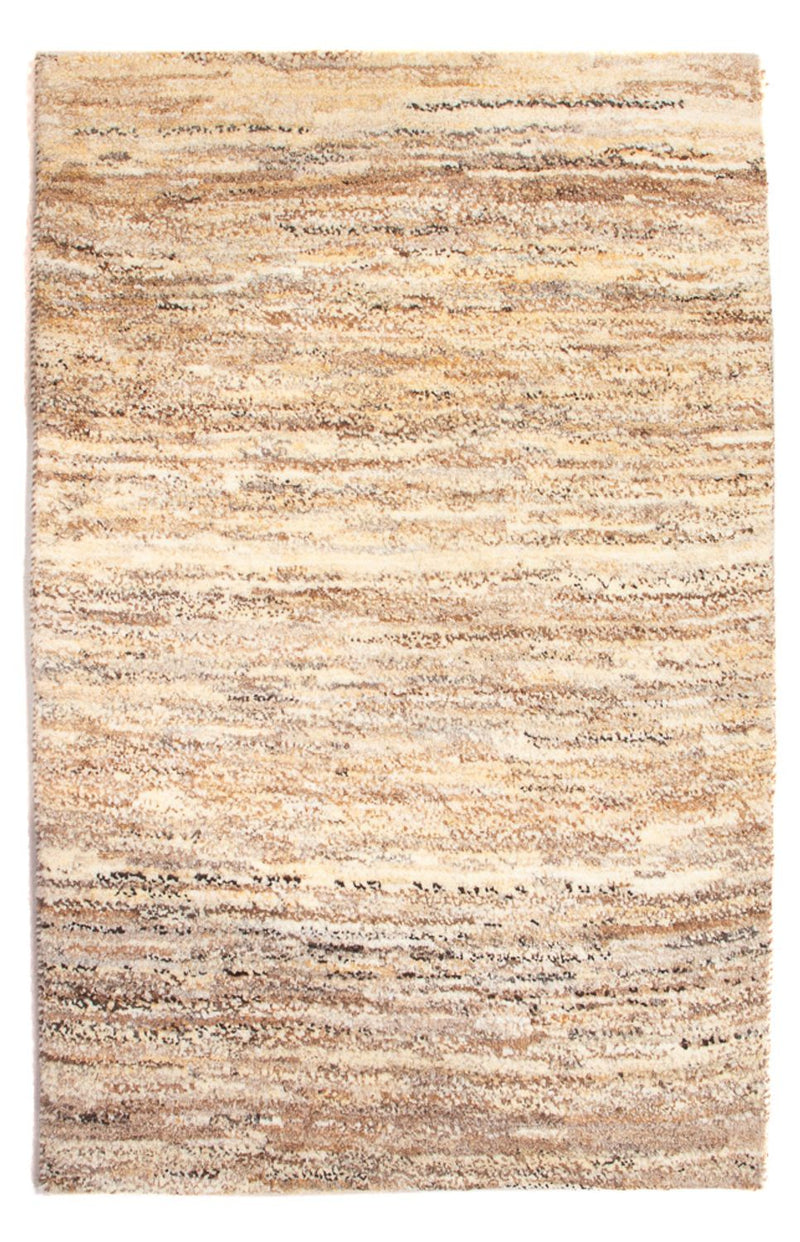 Tapete Gabbeh - Persa - 92 x 62 cm - bege claro
