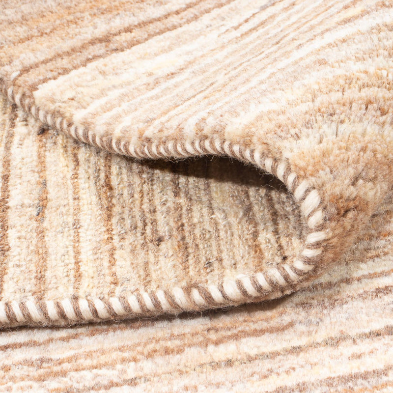 Tapete Gabbeh - Persa - 145 x 104 cm - bege escuro