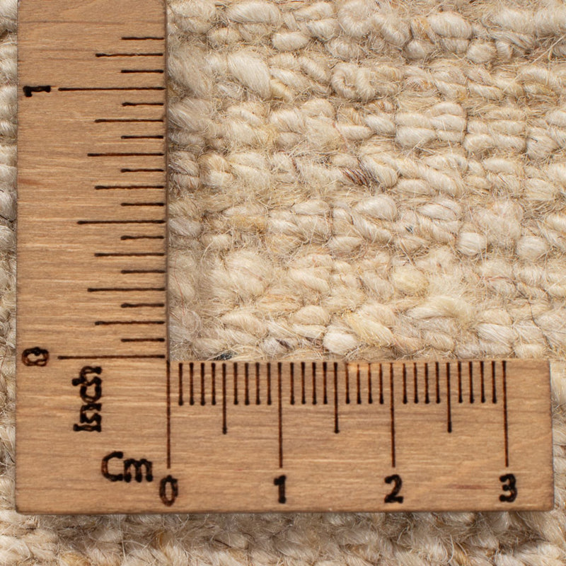 Tapete Gabbeh - Persa - 237 x 160 cm - branco natural