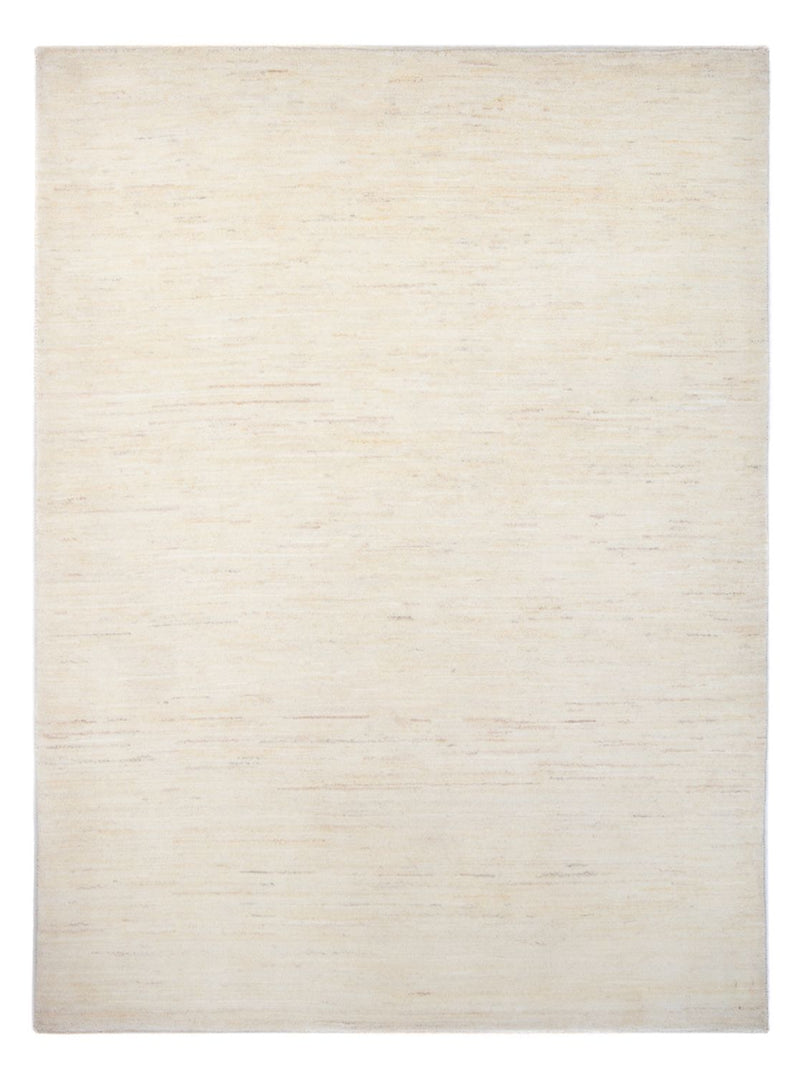Tapete Gabbeh - Persa - 234 x 171 cm - branco natural