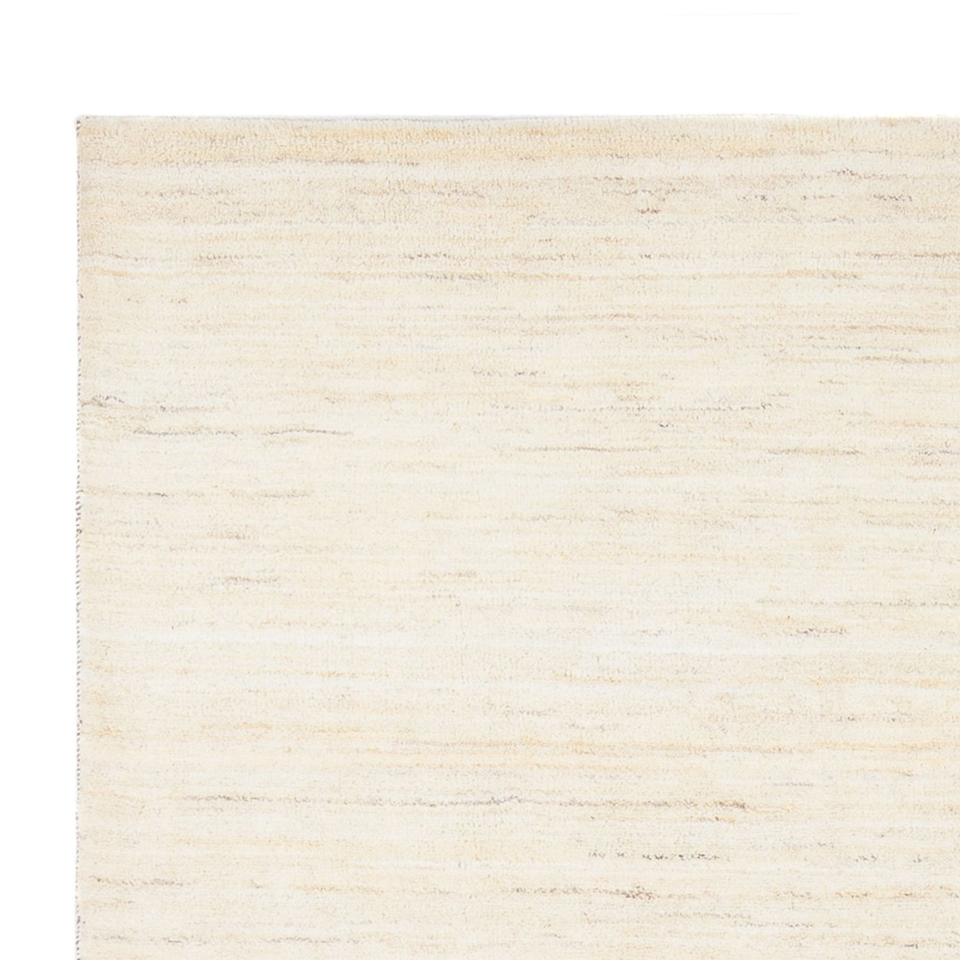 Tapete Gabbeh - Persa - 235 x 171 cm - branco natural