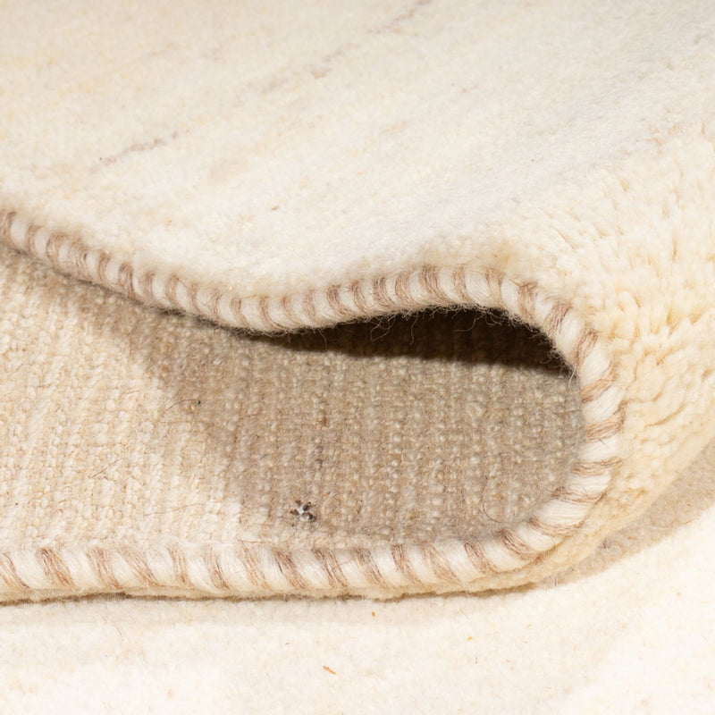 Tapete Gabbeh - Persa - 230 x 170 cm - branco natural