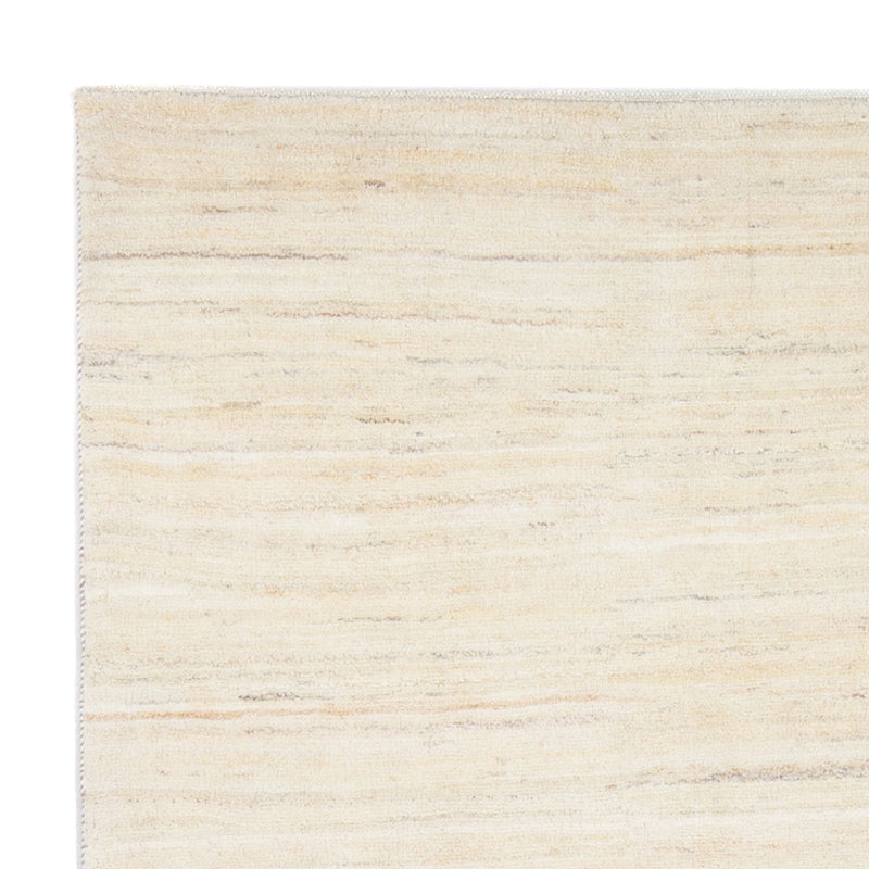 Tapete Gabbeh - Persa - 221 x 166 cm - branco natural