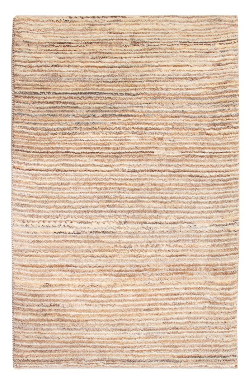 Tapete Gabbeh - Persa - 93 x 61 cm - bege escuro