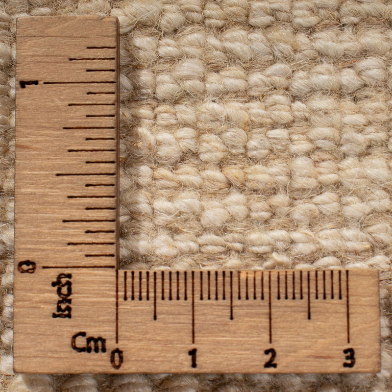 Tapete Gabbeh - Persa - 247 x 168 cm - branco natural