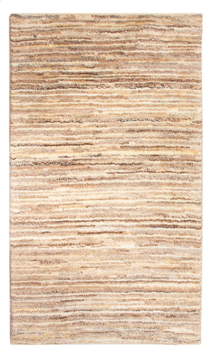Tapete Gabbeh - Persa - 95 x 57 cm - bege escuro