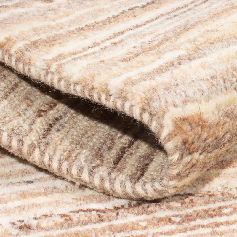 Tapete Gabbeh - Persa - 95 x 57 cm - bege escuro