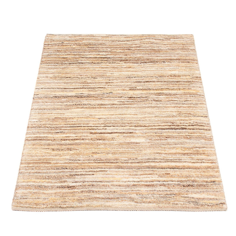 Tapete Gabbeh - Persa - 95 x 57 cm - bege escuro