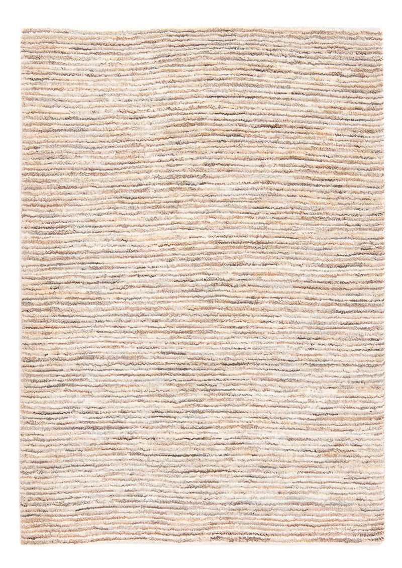 Tapete Gabbeh - Persa - 145 x 110 cm - bege escuro