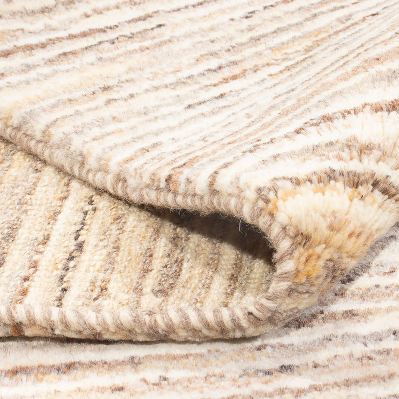 Tapete Gabbeh - Persa - 145 x 110 cm - bege escuro