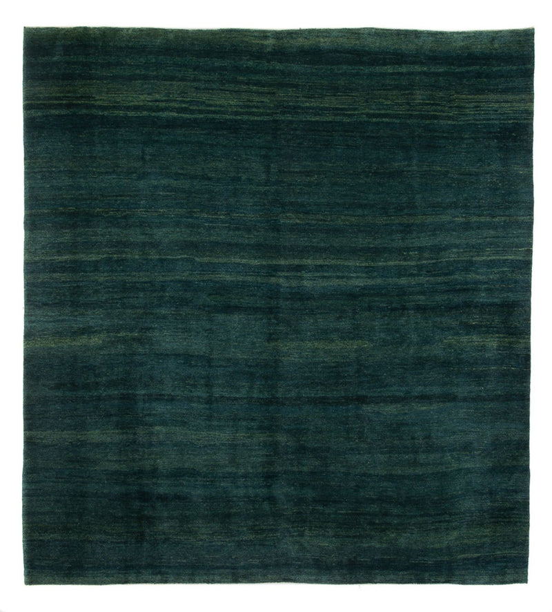 Tapete Gabbeh - Persa - 380 x 335 cm - verde escuro