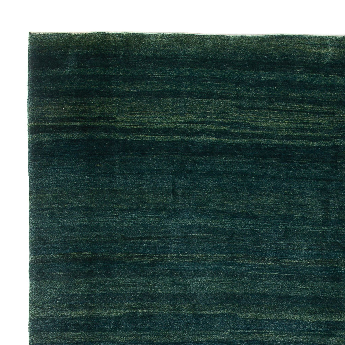Tapete Gabbeh - Persa - 380 x 335 cm - verde escuro