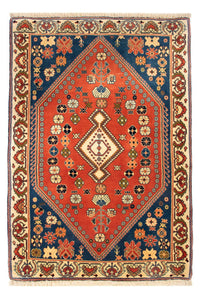 Tapete Gabbeh - Kashkuli Persa - 117 x 80 cm - vermelho – product image