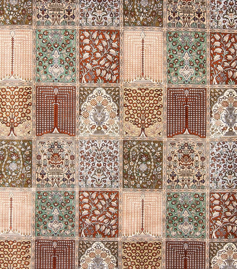 Qom seda Tapete 302x297cm - Tapete persa