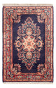 Tapete Persa - Clássico - 100 x 67 cm - azul escuro