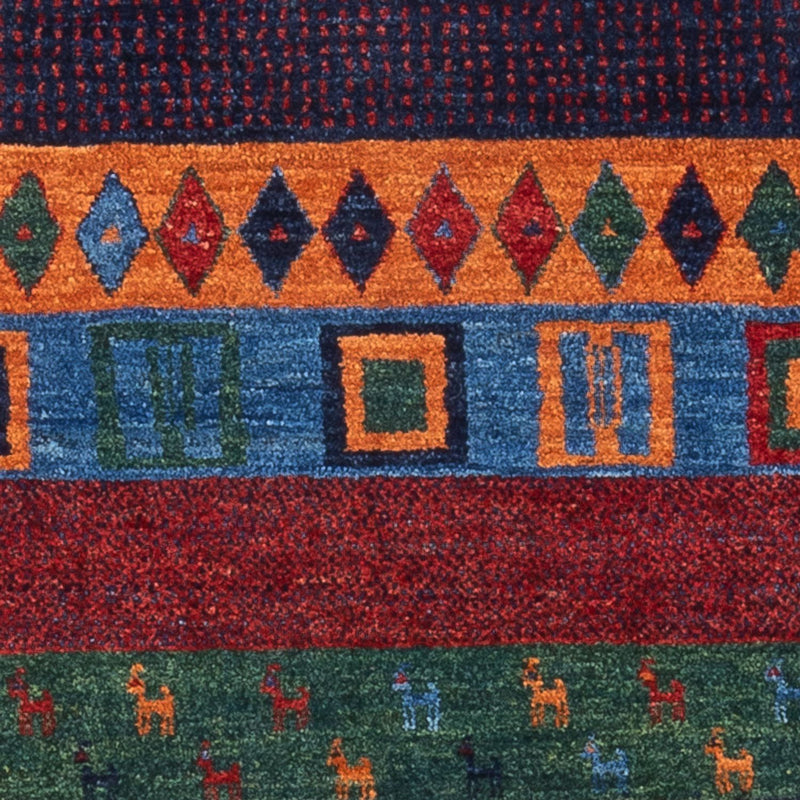 Loribaft Tapete 129x83cm - Perserteppich Wollteppich