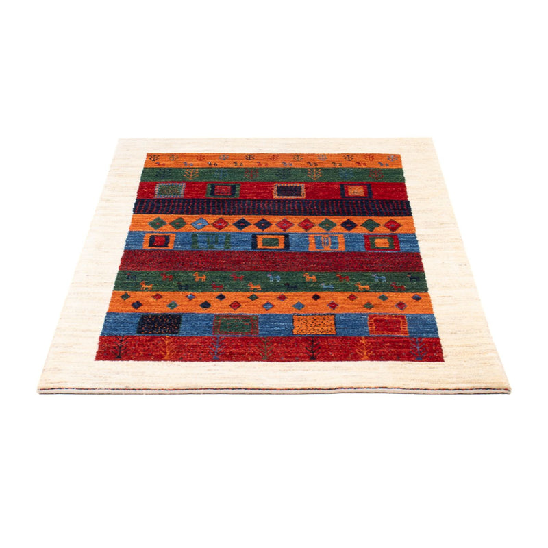 Loribaft Tapete 129x83cm - Perserteppich Wollteppich