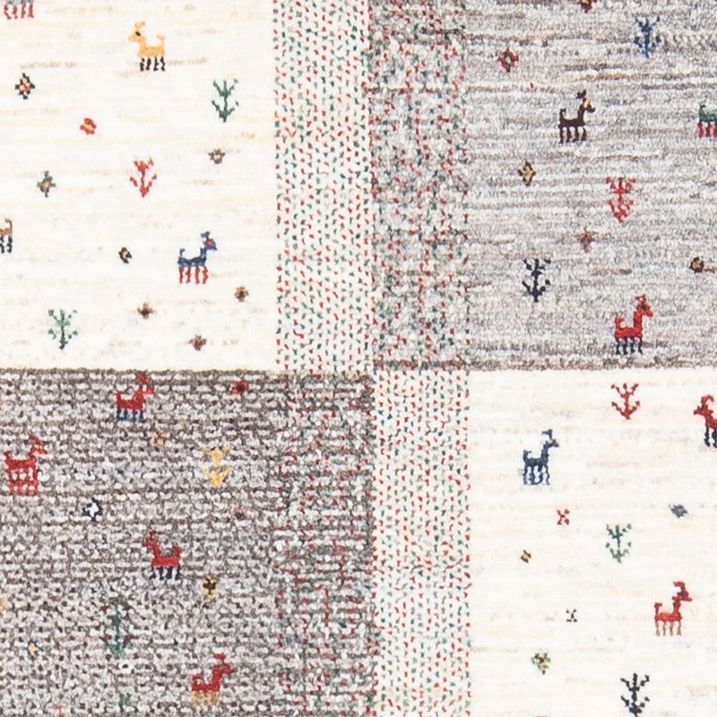Loribaft Tapete 128x86cm - Perserteppich Wollteppich