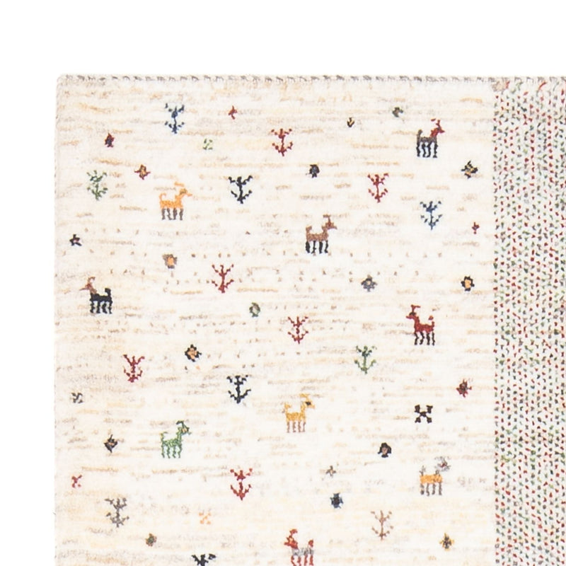 Loribaft Tapete 128x86cm - Perserteppich Wollteppich