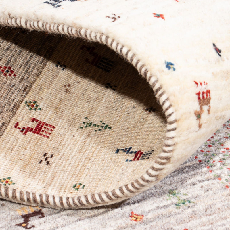 Loribaft Tapete 128x86cm - Perserteppich Wollteppich