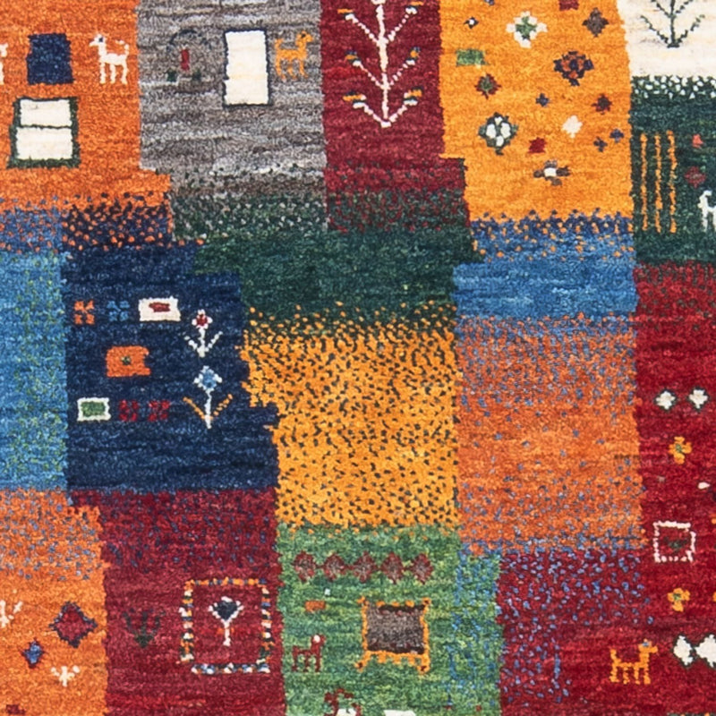 Loribaft Tapete 129x86cm - Perserteppich Wollteppich