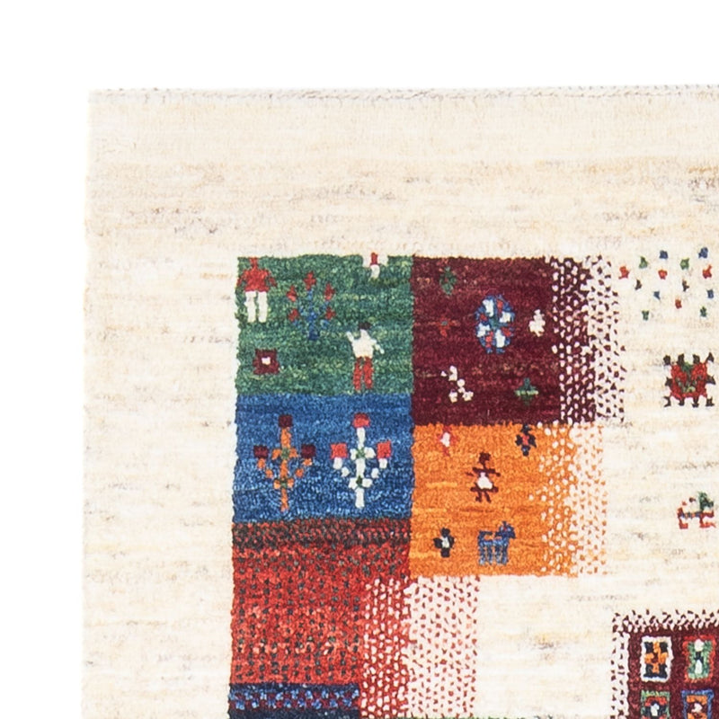 Loribaft Tapete 136x85cm - Perserteppich Wollteppich