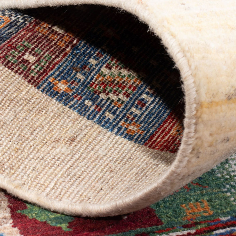 Loribaft Tapete 136x85cm - Perserteppich Wollteppich