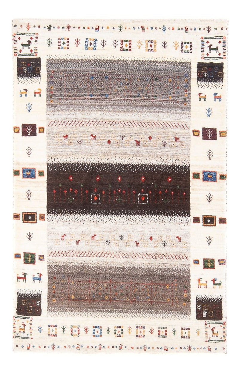 Loribaft Tapete 126x84cm - Perserteppich Wollteppich