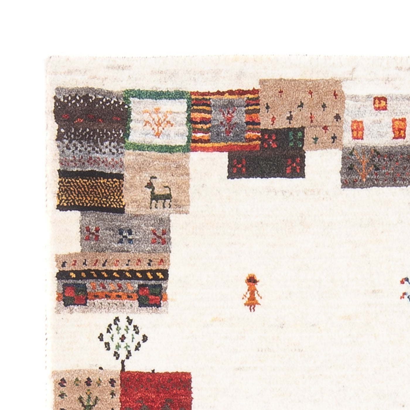 Loribaft Tapete 126x88cm - Perserteppich Wollteppich