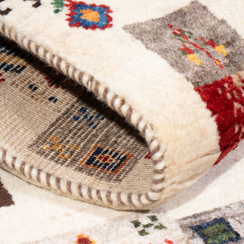 Loribaft Tapete 126x88cm - Perserteppich Wollteppich