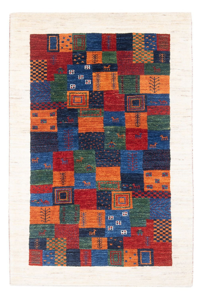 Loribaft Tapete 132x86cm - Perserteppich Wollteppich