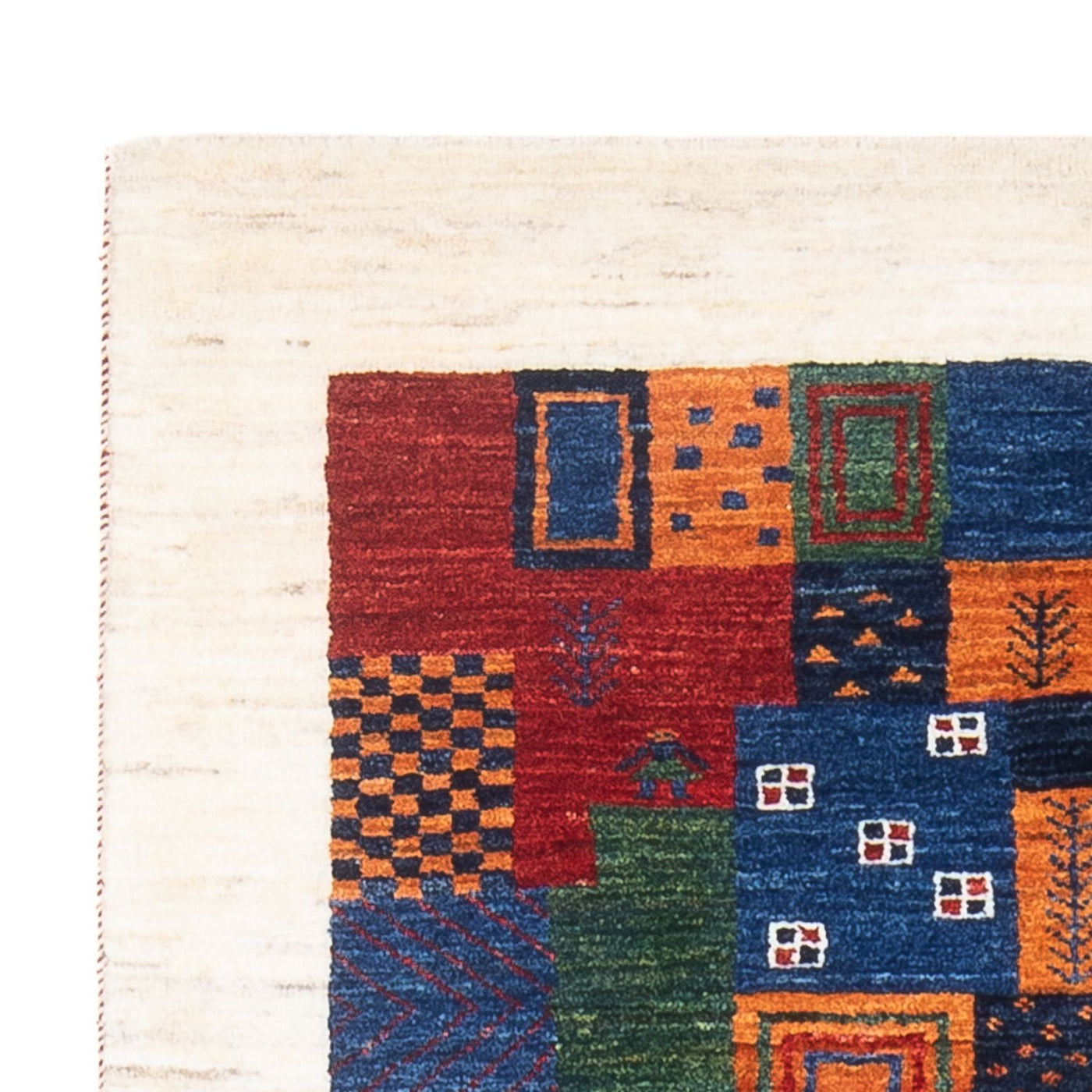 Loribaft Tapete 132x86cm - Perserteppich Wollteppich