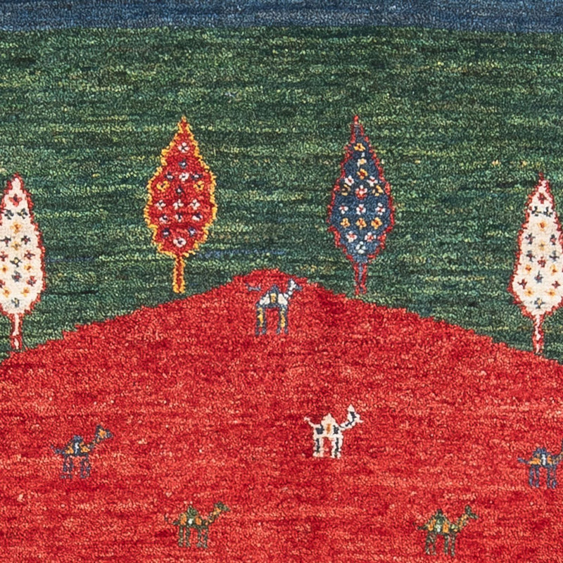 Loribaft Tapete 131x81cm - Perserteppich Wollteppich