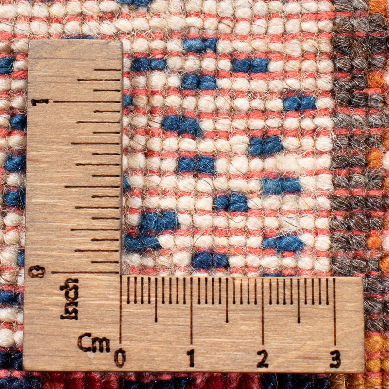 Tapete Gabbeh - Loribaft Persa - 129 x 78 cm - multicolorido