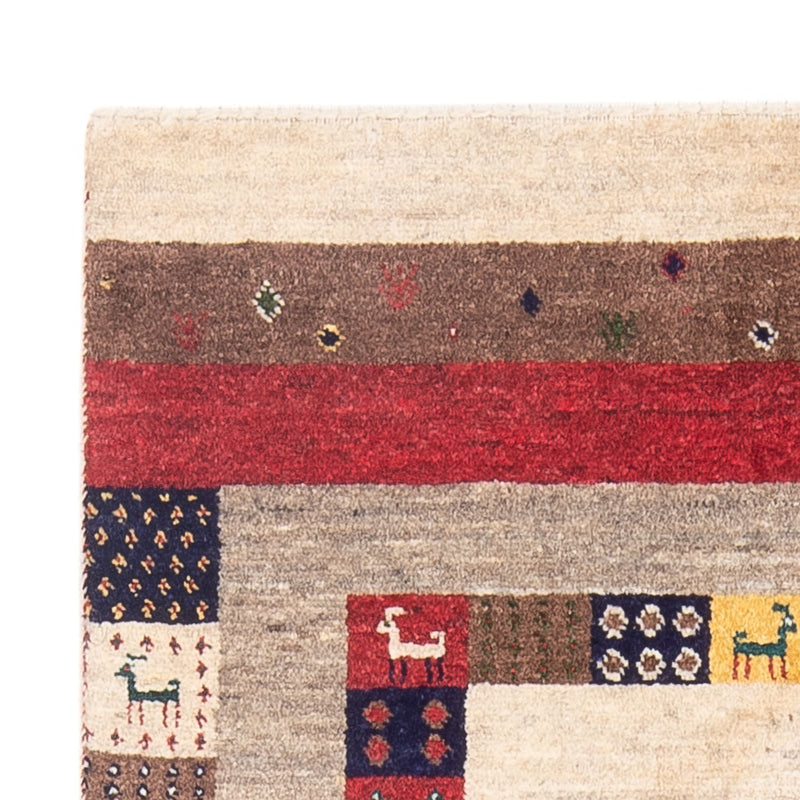 Loribaft Tapete 122x83cm - Perserteppich Wollteppich