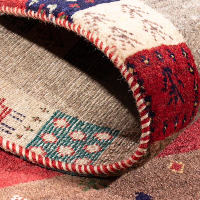 Loribaft Tapete 122x83cm - Perserteppich Wollteppich