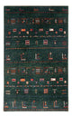 Loribaft Tapete 136x85cm - Perserteppich Wollteppich