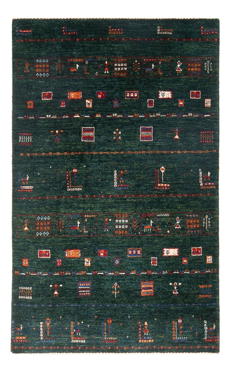 Loribaft Tapete 136x85cm - Perserteppich Wollteppich