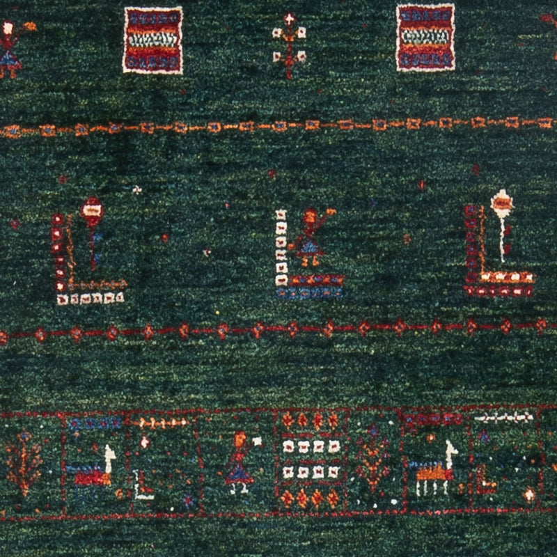 Loribaft Tapete 136x85cm - Perserteppich Wollteppich