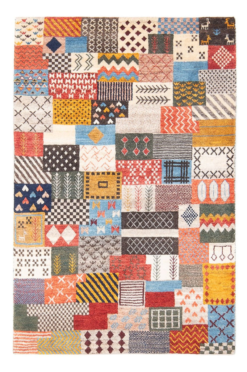 Loribaft Tapete 125x82cm - Perserteppich Wollteppich