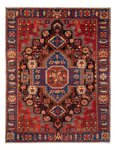 Nahavand Tapete 136x187cm - Tapete persa - bordeaux vermelho