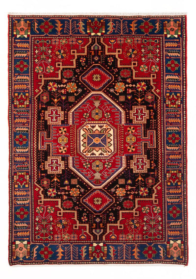 Nahavand Tapete 147x200cm - Tapete persa - bordeaux vermelho