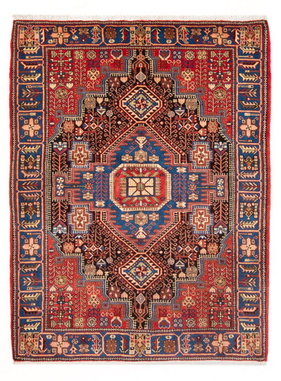 Nahavand Tapete 146x206cm - Tapete persa - bordeaux vermelho