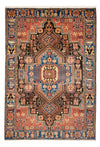 Nahavand Tapete 156x188cm - Tapete persa - Rectangular / Azul escuro / 156 x 188 cm Rectangular